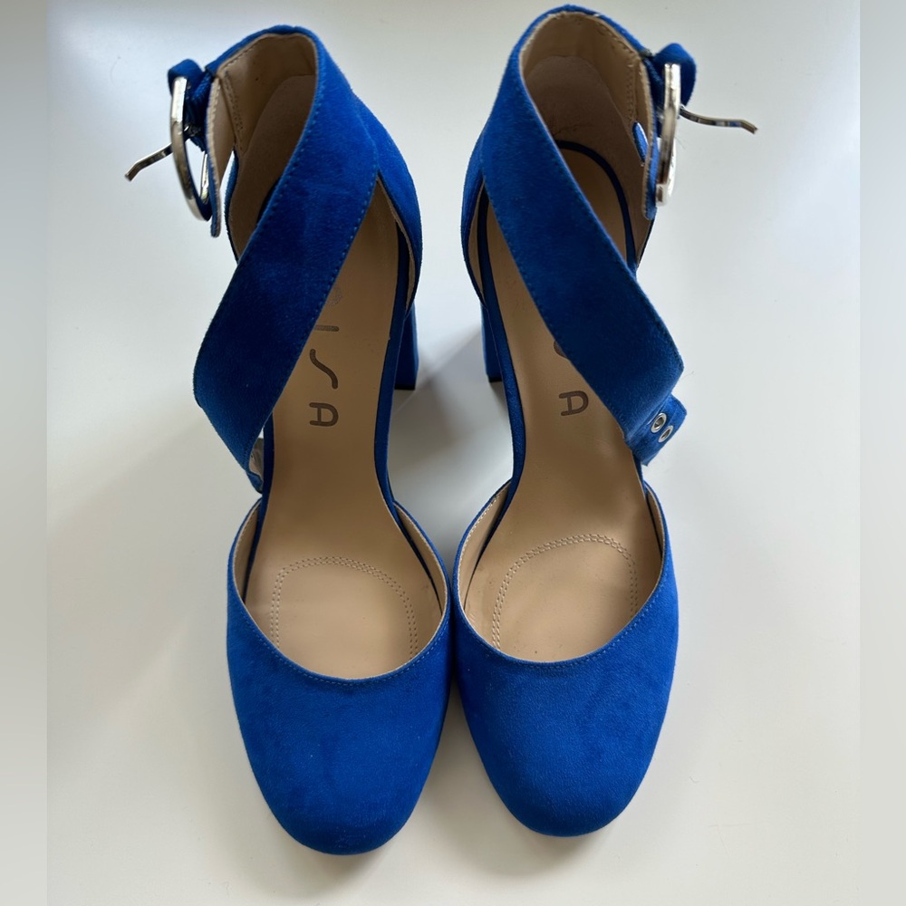 Blue Unisa Heels
